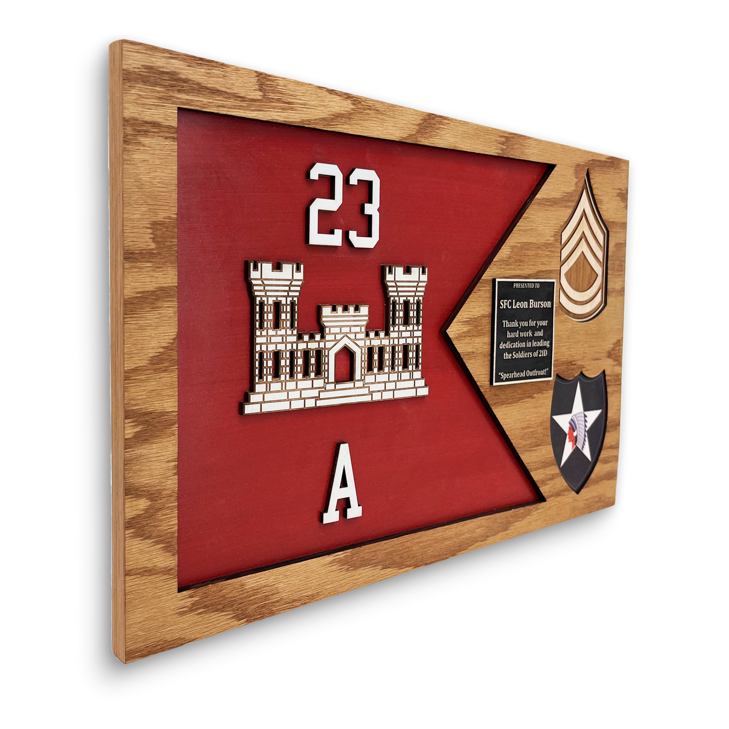 Wooden Crafted Plaque
