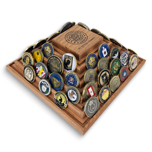 Pyramid Coin Holder