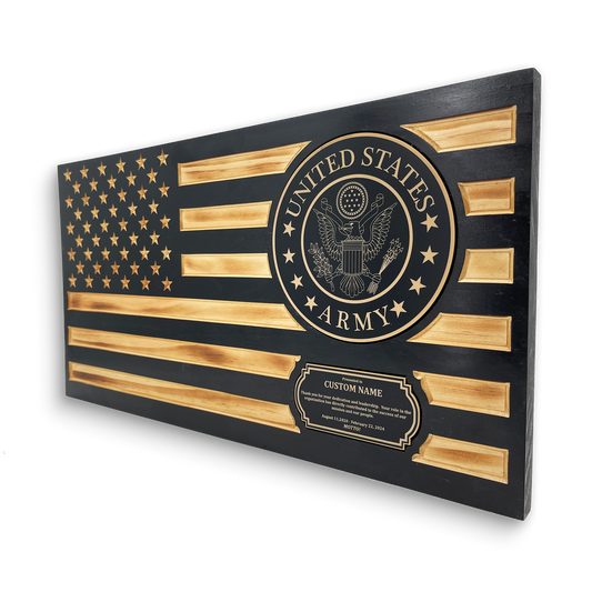 Subdued Handcrafted Flag