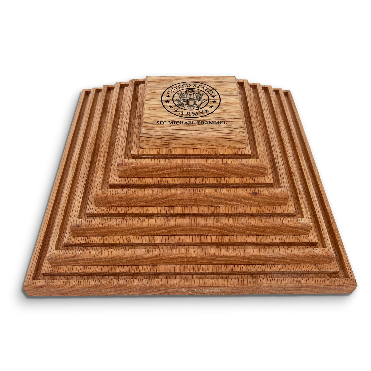 Pyramid Coin Holder