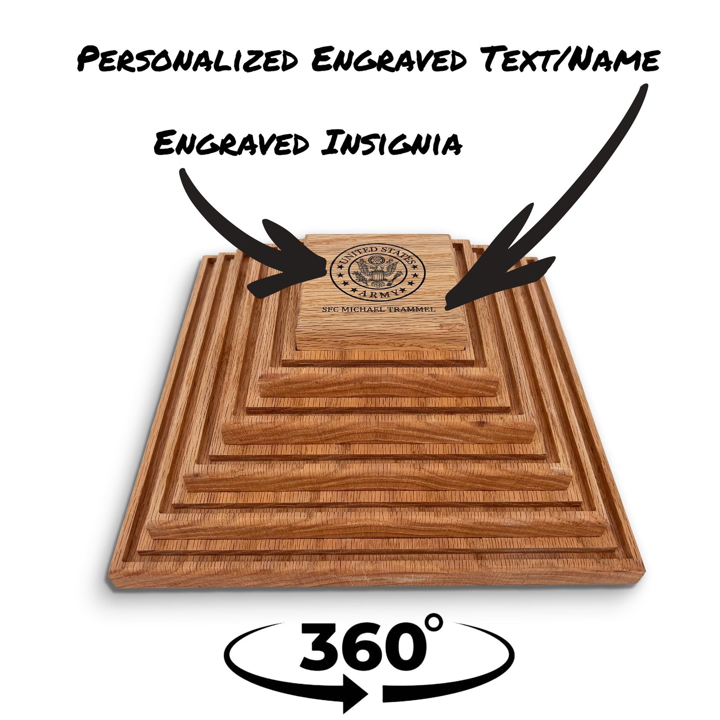 Pyramid Coin Holder